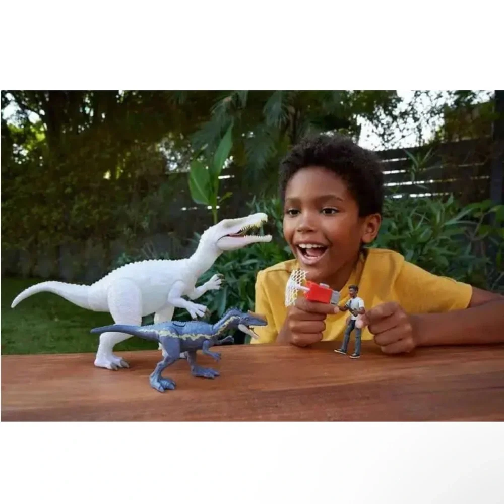 Mattel Jurassic World Chaos Theory Darius and‎ Baryonyx Peril Pack